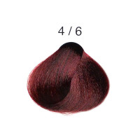 Перманентна крем-фарба для волосся 4/6 каштановий червоний Alter Ego Technofruit Color 100мл