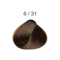 Перманентна крем-фарба для волосся 6/31 русявий золотистий попелястий Alter Ego Technofruit Color 100мл