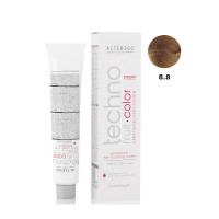 Перманентна крем-фарба для волосся 8/8 світлий блондин матовий Alter Ego Technofruit Color 100мл
