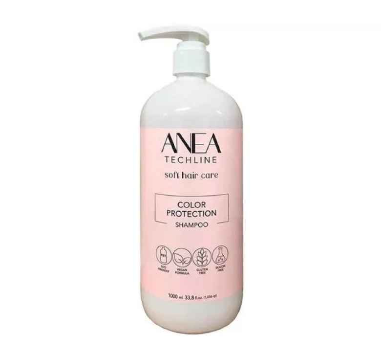 Шампунь Захист кольору Anea Techline Color Protect Shampoo, 1000 мл