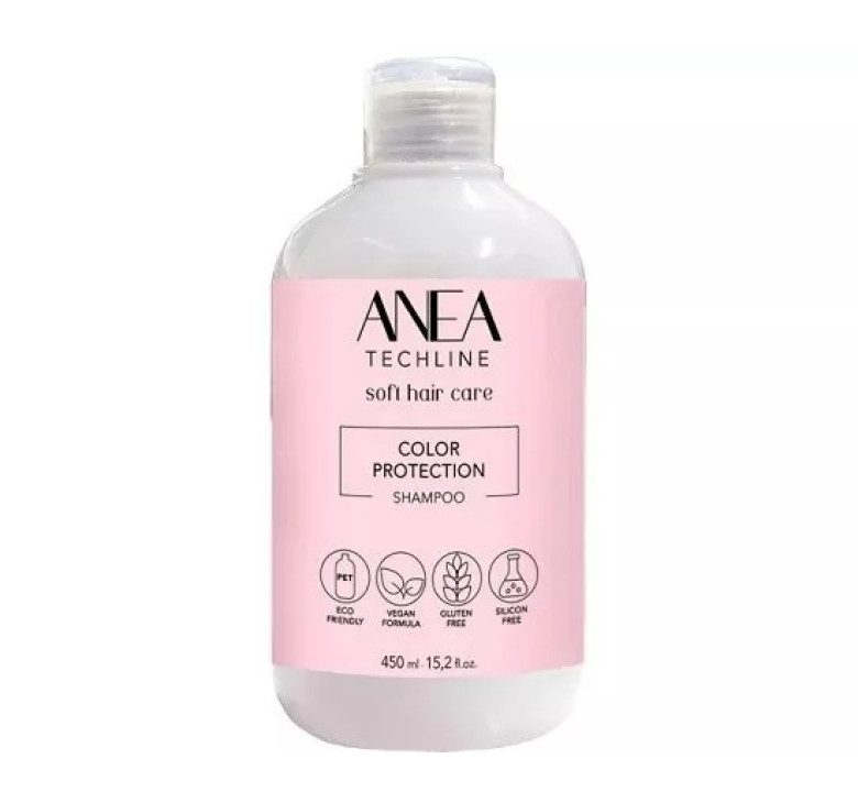 Шампунь Захист кольору Anea Techline Color Protect Shampoo, 450 мл