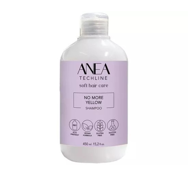 Шампунь Ні жовтизні Anea Techline No More Yellow Shampoo, 450 мл
