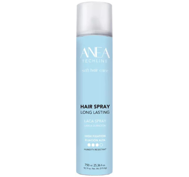 Лак для волос сильной фиксации Anea Techline Hair Spray, 750 мл