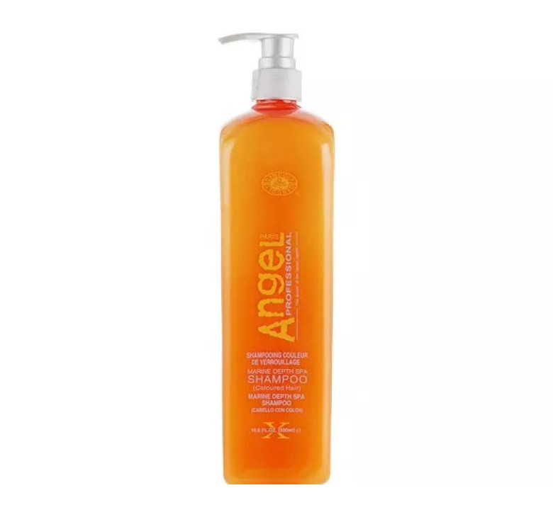 Шампунь для окрашенных волос Angel Professional Marine Depth SPA Shampoo coloured hair 1000мл