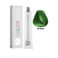 Краска для волос прямого окрашивания BBcos ColorTribe цвет зелёный Green 100мл