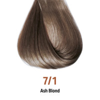 Полуперманентная краска для волос BBcos Earthia Color Nathue Complex 7/1 пепельный русый 100мл