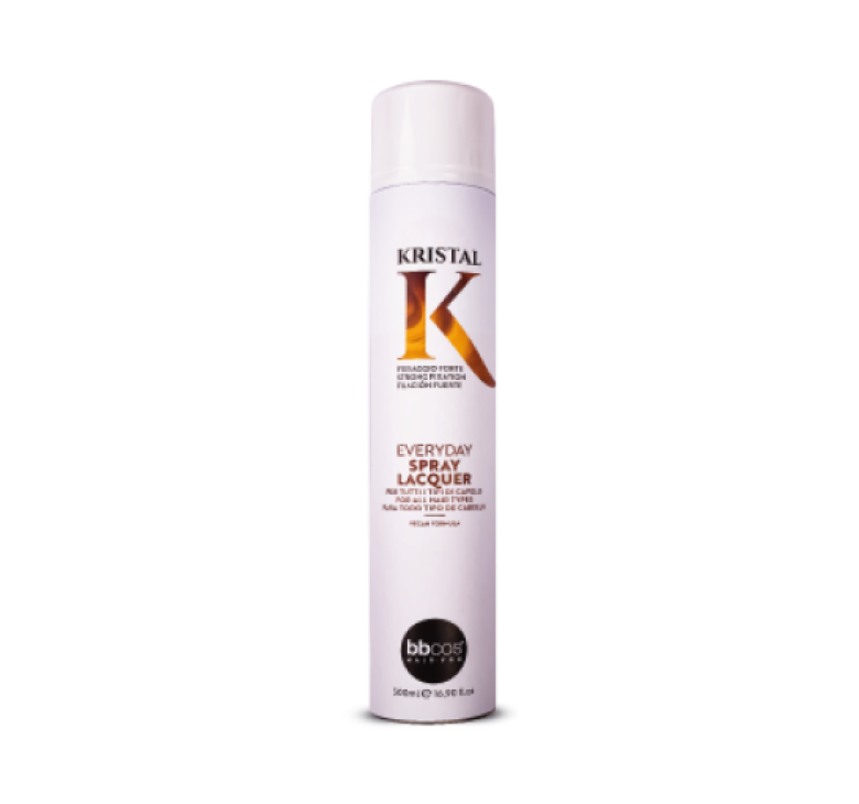 Спрей-лак для волосся сильної фіксації BBcos Kristal Spray Laqcquer 500мл