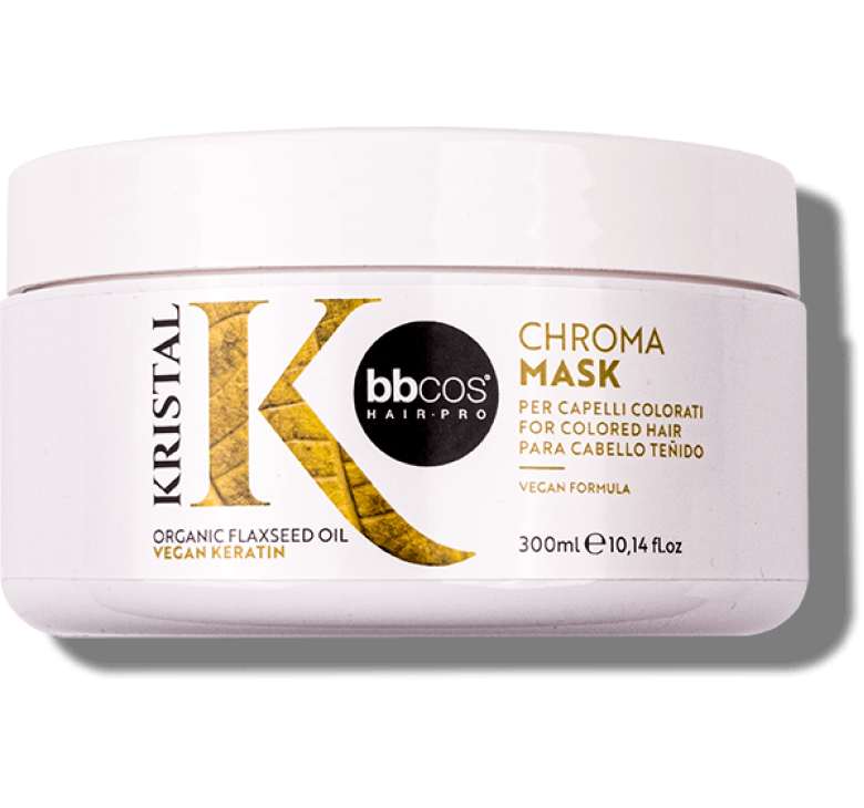Маска для окрашенных волос BBcos Kristal Chroma Mask 300мл 
