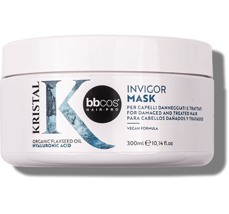 Маска для пошкодженого волосся BBcos Kristal Invigor Mask 300мл