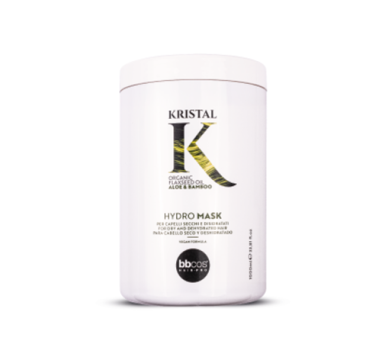 Маска увлажняющая для волос BBcos Kristal Hydro Mask 1000мл