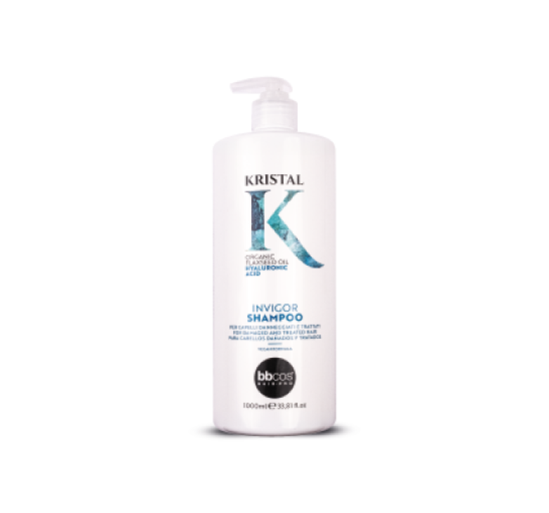 Шампунь для пошкодженого волосся BBcos Kristal Invigor Shampoo 1000мл