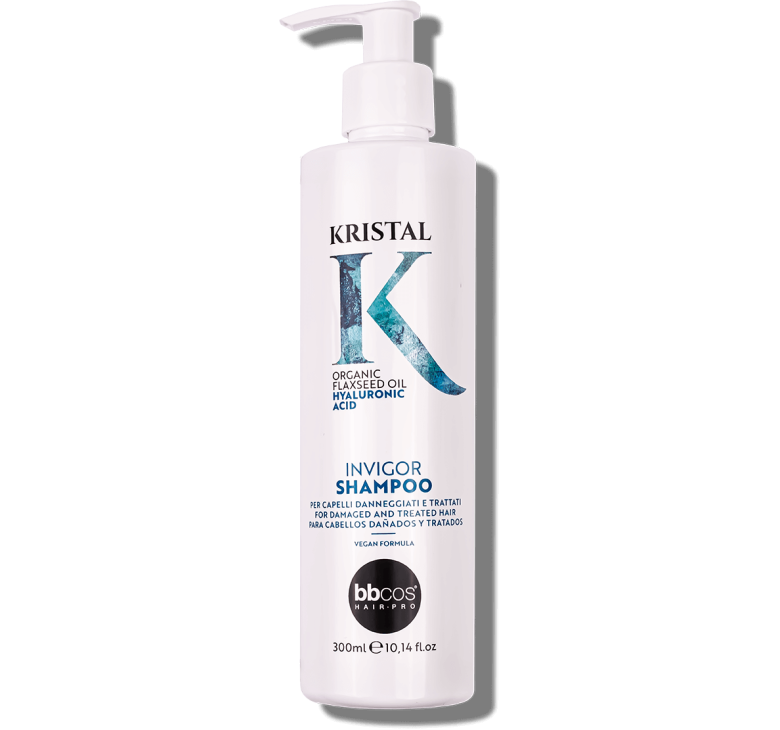 Шампунь для пошкодженого волосся BBcos Kristal Invigor Shampoo 300мл