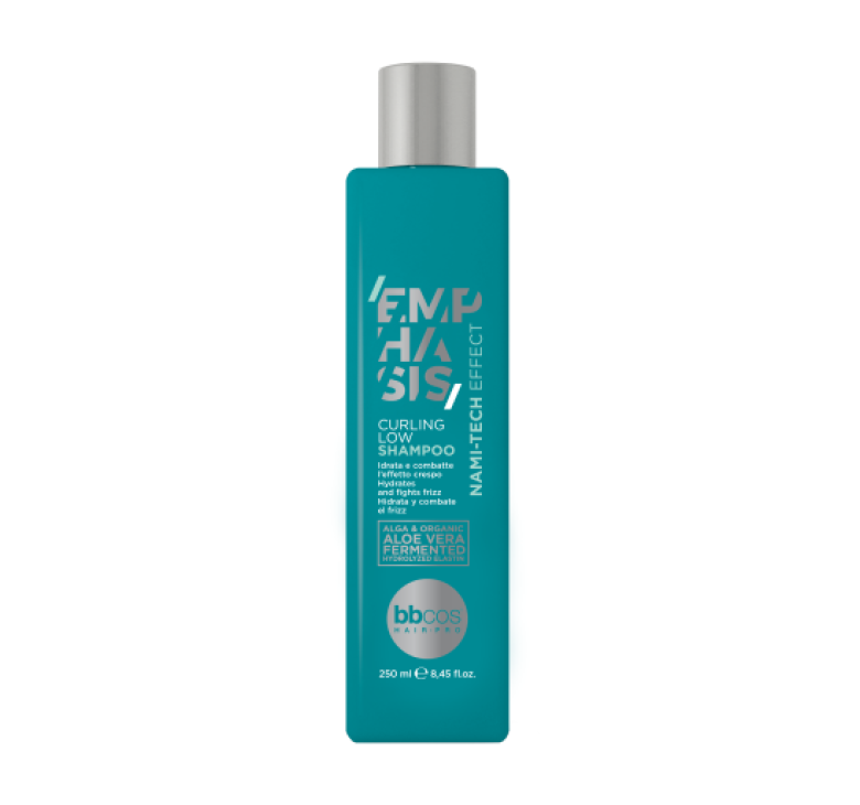 Шампунь для вьющихся волос BBcos Emphasis Nami-Tech Curling Low Shampoo 250мл