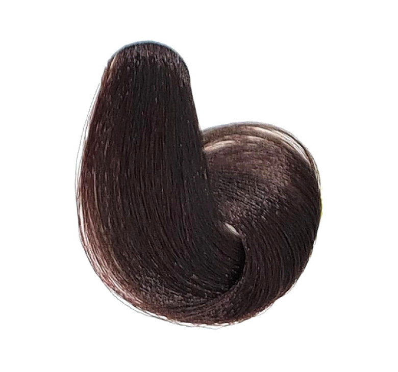 Крем-фарба для волосся безаміачна BBcos Keratin Color 4/07 каштановий натуральний табачний 100мл