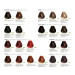 Крем-краска для волос безаммиачная BBcos Keratin Color 5/07 каштановый светлый табачный 100мл