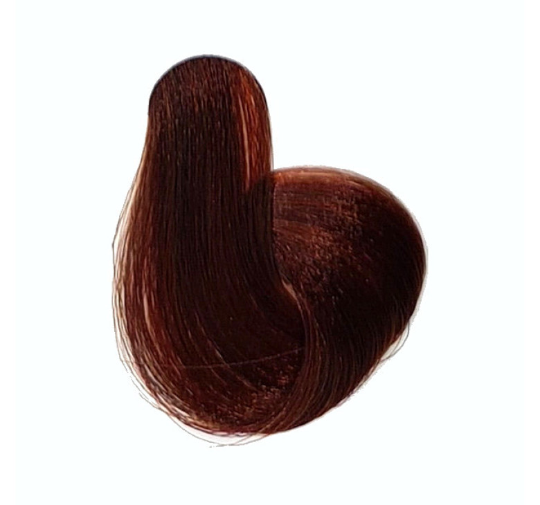 Крем-фарба для волосся безаміачна BBcos Keratin Color 5/4 каштановий мідний світлий 100мл