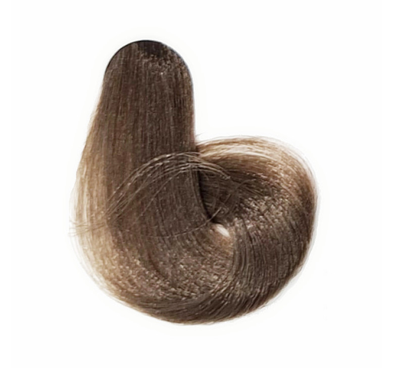 Крем-краска для волос безаммиачная BBcos Keratin Color 7/1 блондин пепельный 100мл