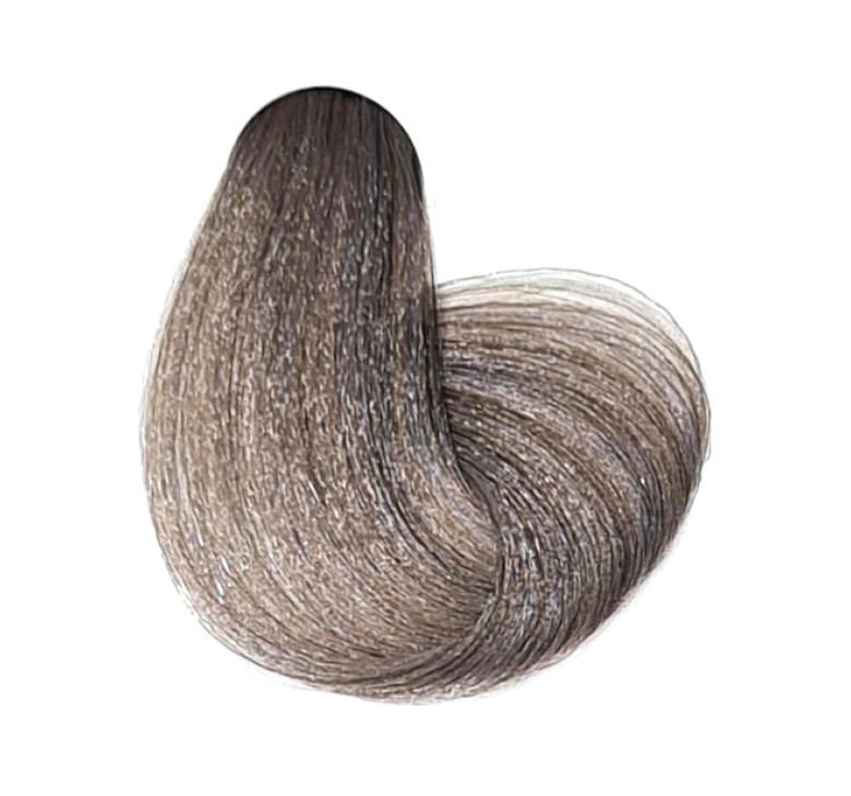 Крем-фарба для волосся безаміачна BBcos Keratin Color 7/11 блондин натуральний інтенсивний попелястий 100мл