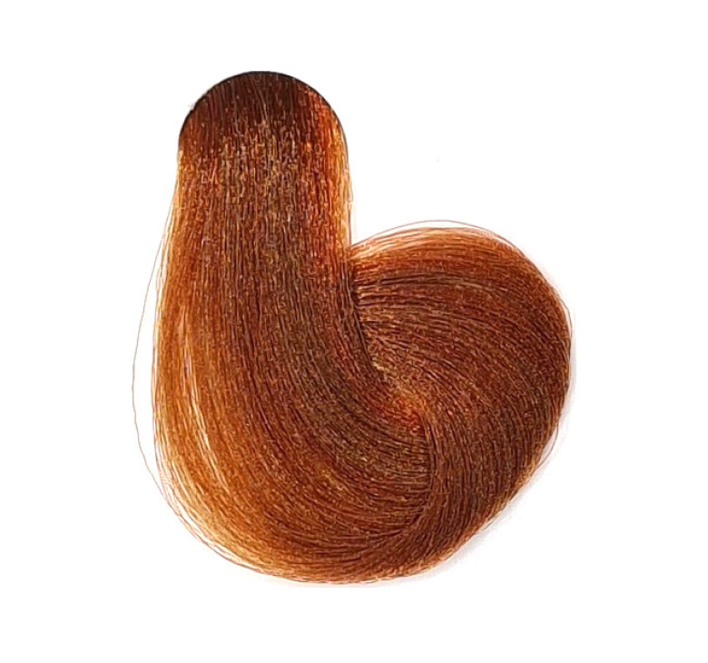 Крем-фарба для волосся безаміачна BBcos Keratin Color 8/43 блондин світло-мідний золотистий 100мл