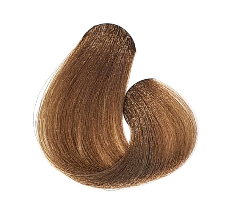 Крем-фарба для волосся безаміачна BBcos Keratin Color 8/7 блондин світло-бежевий 100мл