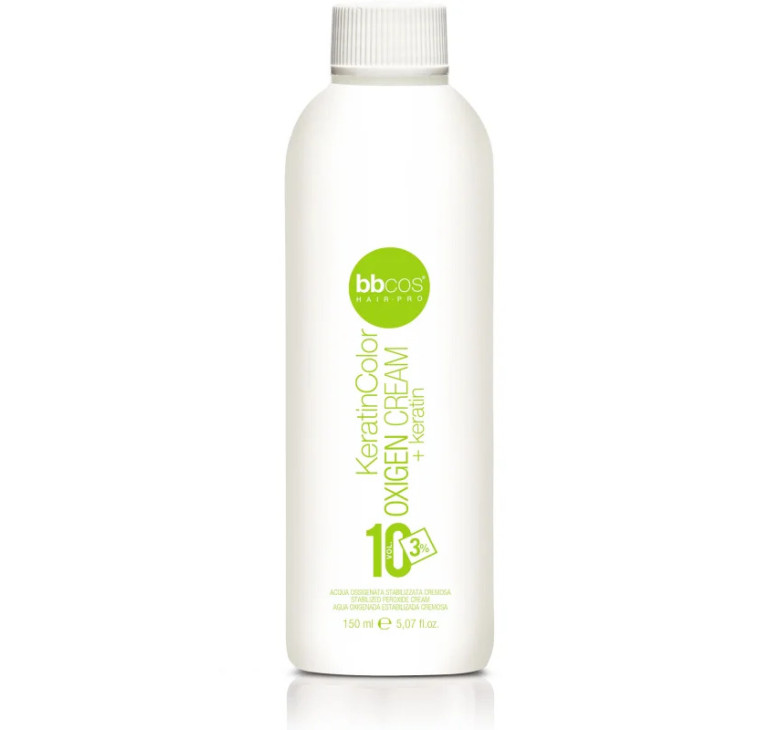 Окислювач кремоподібний BBcos Keratin Color Oxigen Cream 10 Volume 3% 150мл