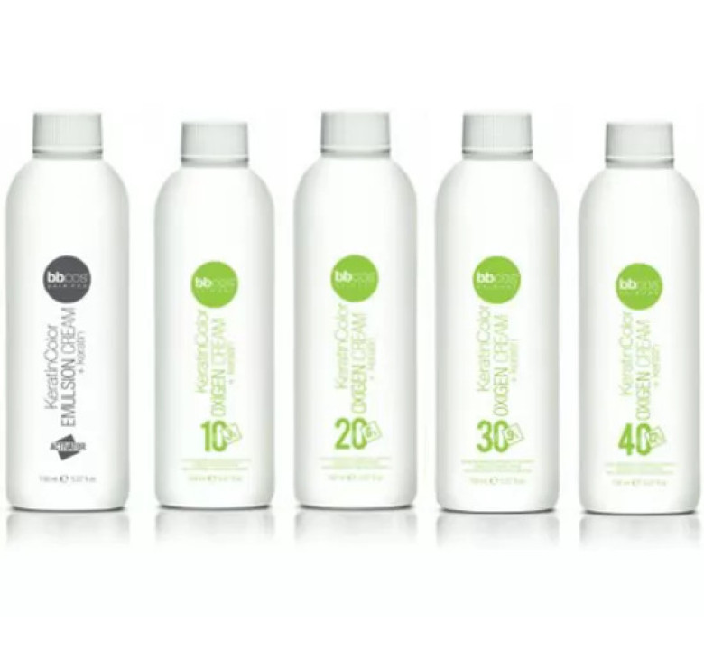 Окислювач кремоподібний BBcos Keratin Color Oxigen Cream 20 Volume 6% 150мл