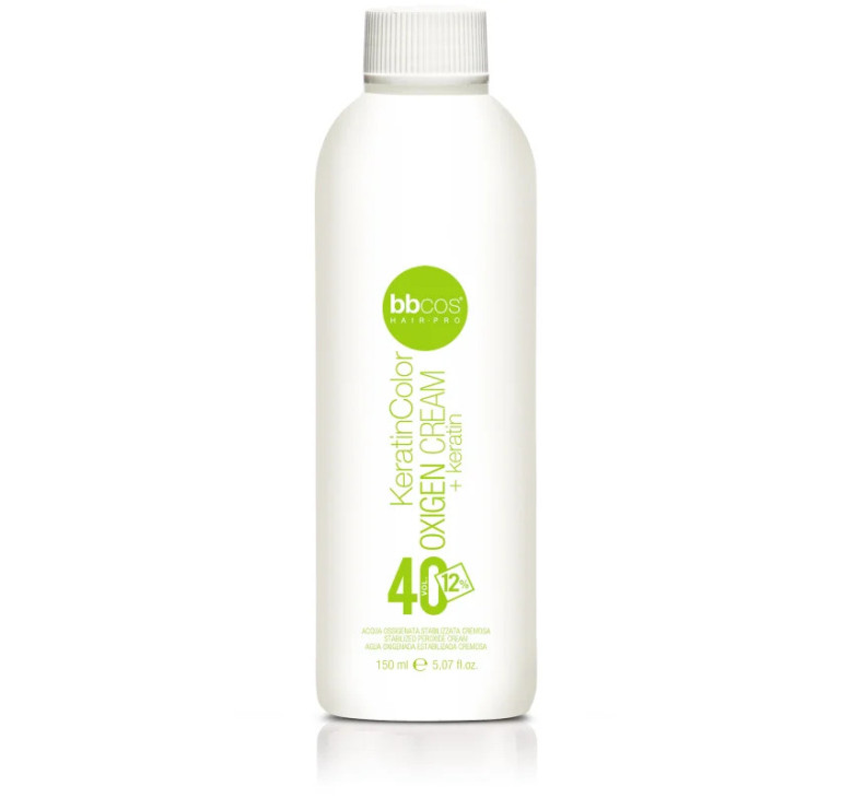 Окислювач кремоподібний BBcos Keratin Color Oxigen Cream 40 Volume 12% 150мл