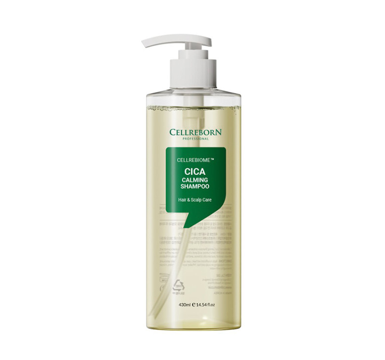 Шампунь проти лупи з центелою азіатською Cellreborn Cellrebiome Cica Calming Shampoo 430 мл