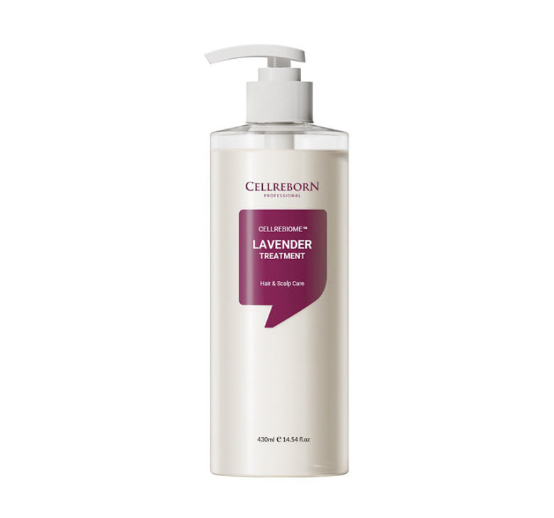 Живильна маска для відновлення волосся з лавандою Cellreborn Cellrebiome Lavander Treatment 430 мл