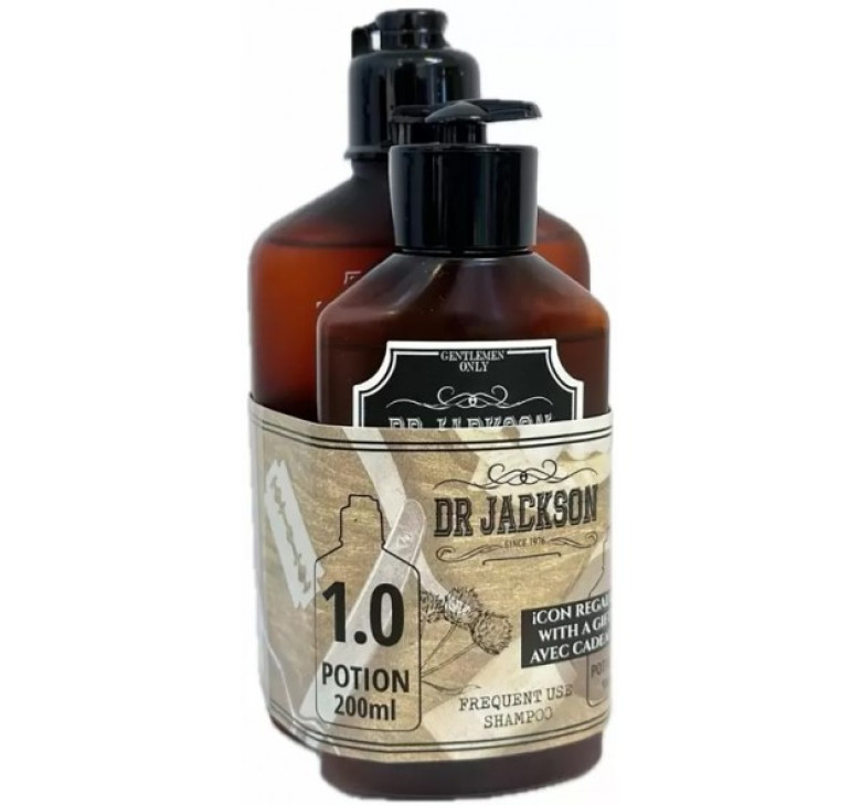Набор шампуней для всех типов волос Dr. Jackson Potion 1.0 Energizing Effect 200+100 мл