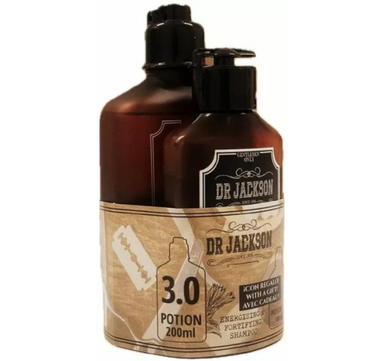  Набор шампуней регулирующий + для всех типов волос Dr. Jackson Potion 3.0 Regulator & Revitalizer Effect 200+100 мл
