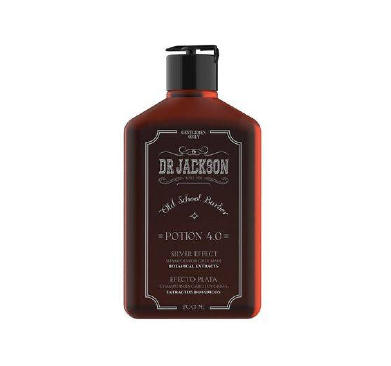 Набір шампунів для сивого волосся +  для всіх типів волосся Dr. Jackson Potion 4.0 Silver & Revitalizer Effect 200+100 мл