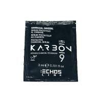 Сироватка для захисту пошкодженого волосся з активованим вугіллям Echosline Karbon 9 Charcoal Crystal саше 3мл