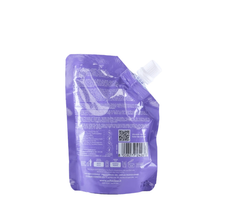 Тонуюча маска для волосся Echosline Color Up сіро-лавандовий Grey Lavender 150мл