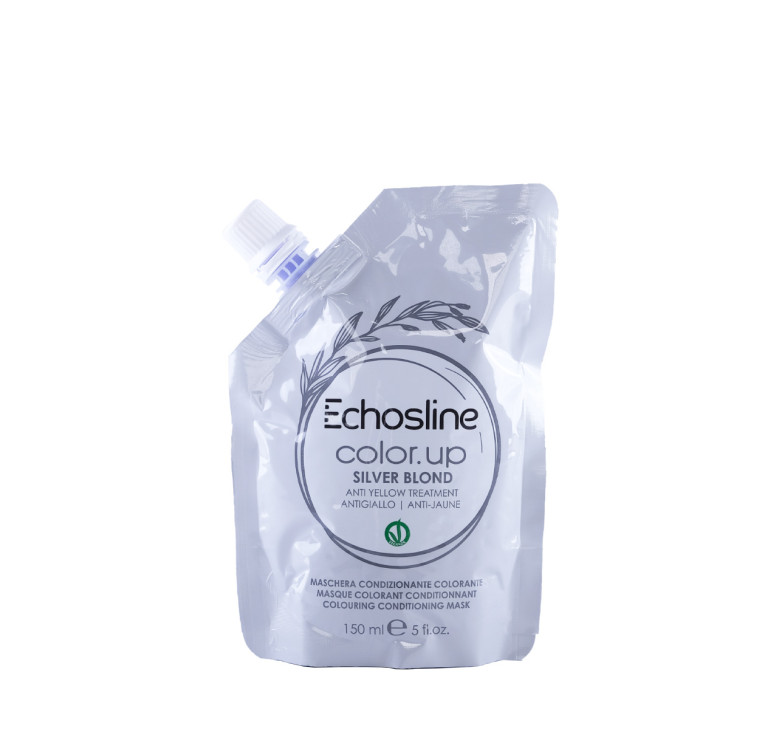 Тонуюча маска для волосся Echosline Color Up срібляста Silver Blond 150мл