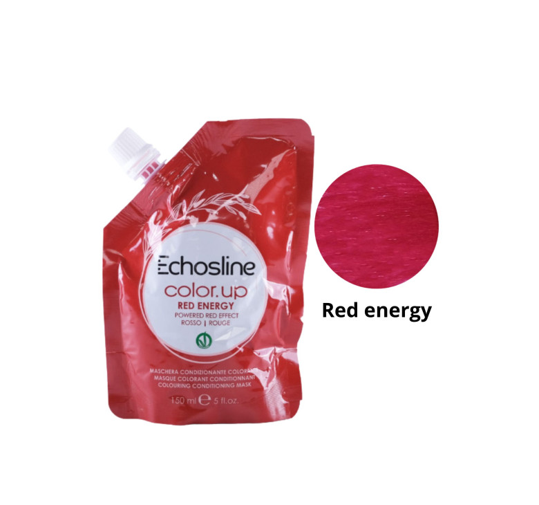 Тонуюча маска для волосся Echosline Color Up червона Red Energy 150мл