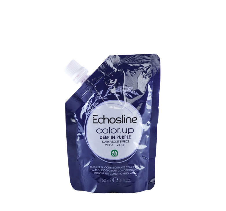 Тонирующая маска для волос Echosline Color Up фиолетовая Deep in Purple 150мл