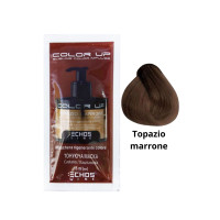 Тонуюча маска для волосся Echosline Color Up каштановий 15мл