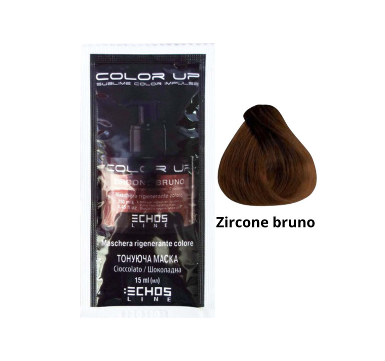 Тонуюча маска для волосся Echosline Color Up шоколад 15мл