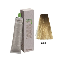 Крем-фарба Echosline Echos Color Vegan Colouring Cream 9.03 дуже світлий блондин натуральний золотистий 100мл