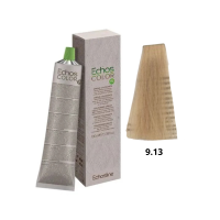 Крем-фарба Echosline Echos Color Vegan Colouring Cream 9.13 дуже світлий блондин попелясто-золотистий 100мл
