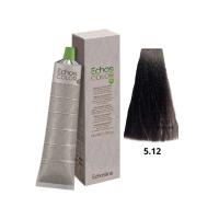 Крем-фарба Echosline Echos Color Vegan Colouring Cream 5.12 Світло-коричневий холодний ірисовий 100мл