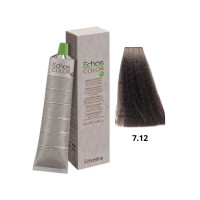 Крем-фарба Echosline Echos Color Vegan Colouring Cream 7.12 Холодний ірисовий блонд 100мл