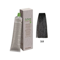 Крем-краска  Echosline Echos Color Vegan Colouring Cream 3.0 темный каштан 100мл