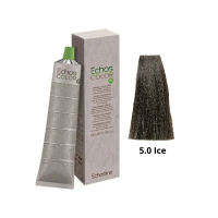 Крем-фарба Echosline Echos Color Vegan Colouring Cream 5.0 Ice світло-каштановий натуральний крижаний 100мл
