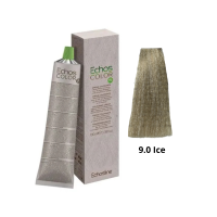 Крем-фарба Echosline Echos Color Vegan Colouring Cream 9.0 Ice дуже світлий блондин натуральний крижаний 100мл