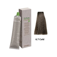 Крем-фарба Echosline Echos Color Vegan Colouring Cream 6.7 Cold темний блондин холодний коричневий 100мл