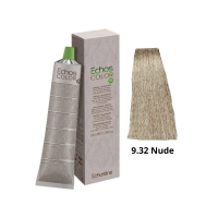 Крем-фарба Echosline Echos Color Vegan Colouring Cream 9.32 Nude дуже світлий блондин коричнево-сірий тауп 100мл