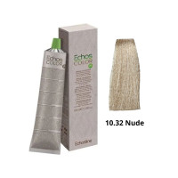 Крем-фарба Echosline Echos Color Vegan Colouring Cream 10.32 Nude платиновий блонд коричнево-сірий тауп 100мл