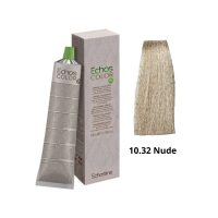 Крем-краска  Echosline Echos Color Vegan Colouring Cream 10.32 Nude платиновый блонд коричнево-серый тауп 100мл